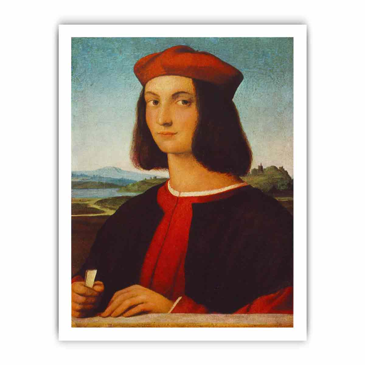 Portrait of Pietro Bembo By Raphael