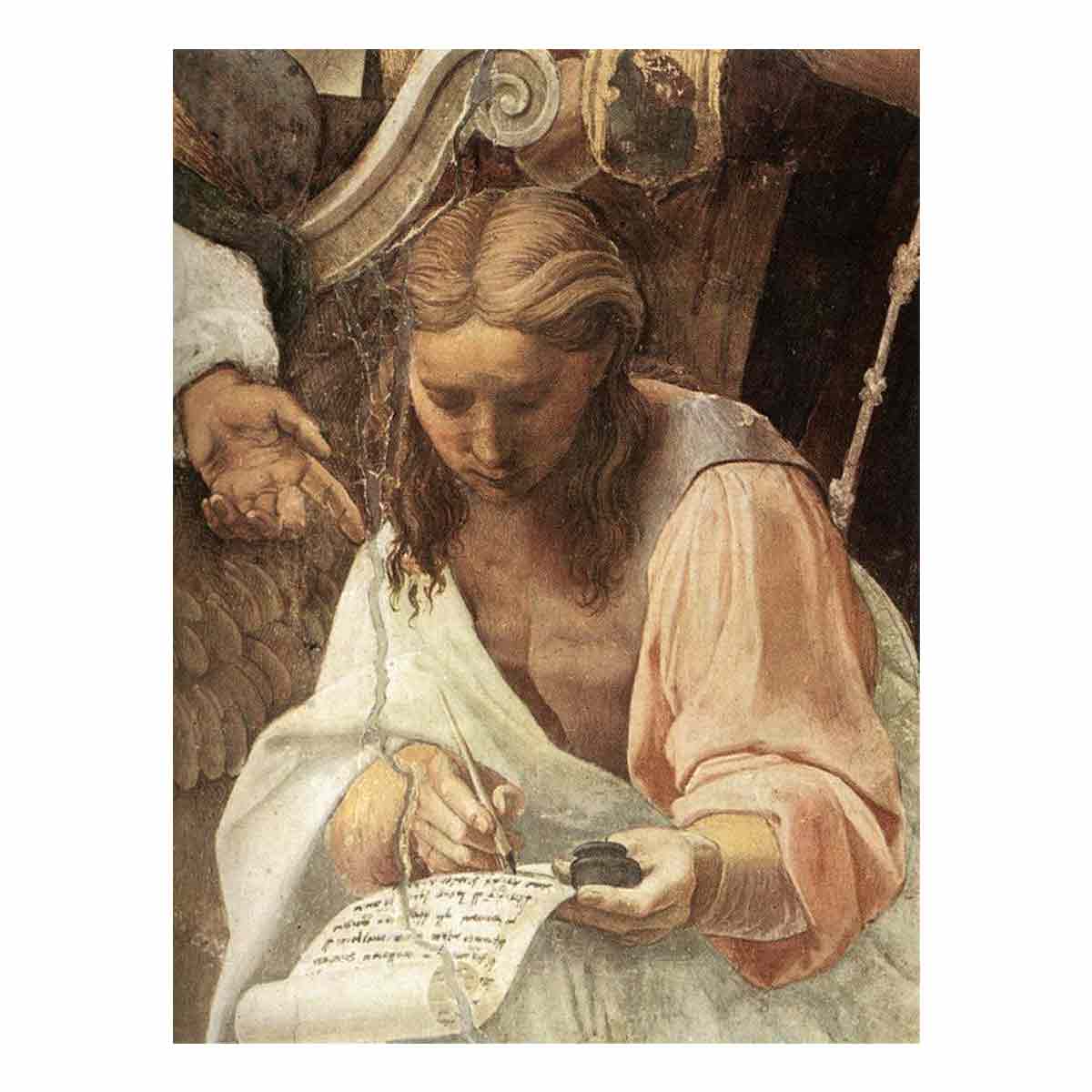La Disputa (detail) By Raphael