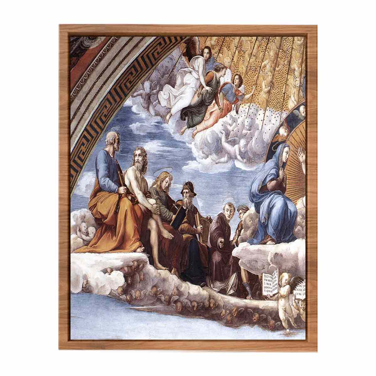 La Disputa (detail) By Raphael