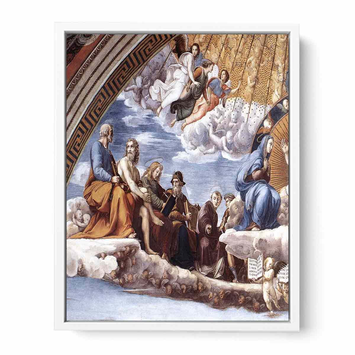 La Disputa (detail) By Raphael
