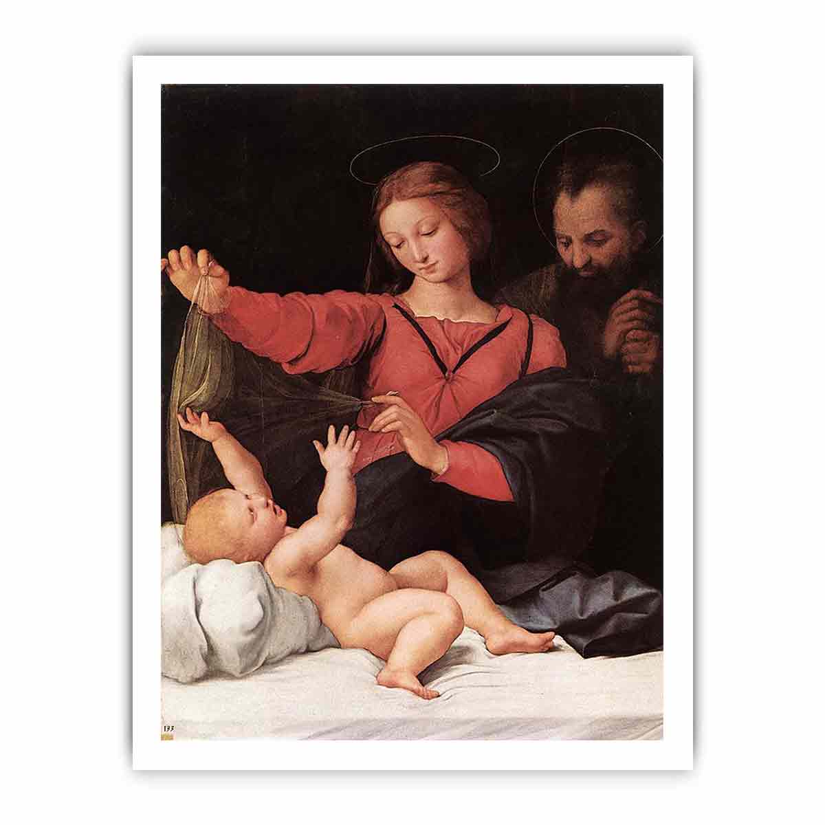 Madonna of Loreto (Madonna del Velo) By Raphael