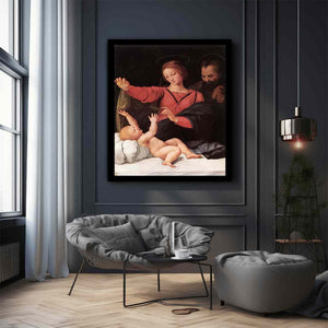 Madonna of Loreto (Madonna del Velo) By Raphael