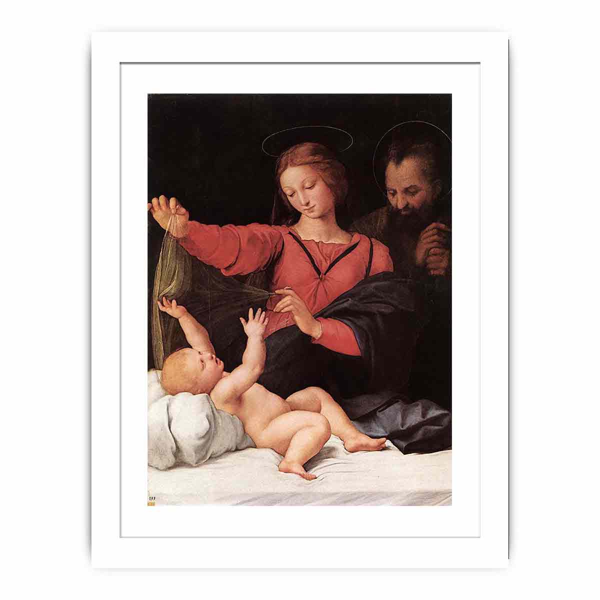 Madonna of Loreto (Madonna del Velo) By Raphael