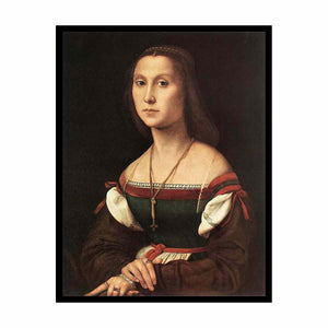 Portrait of a Young Woman By Raphael