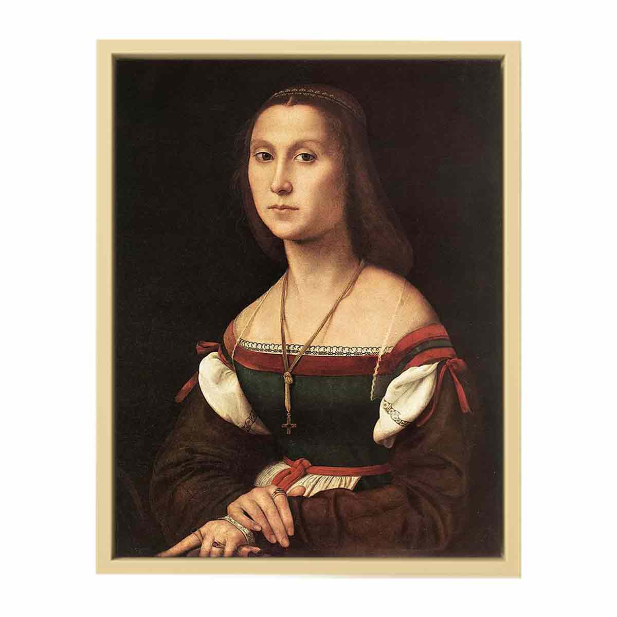 Portrait of a Young Woman By Raphael