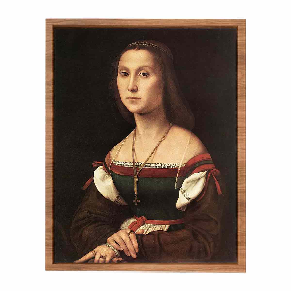 Portrait of a Young Woman By Raphael