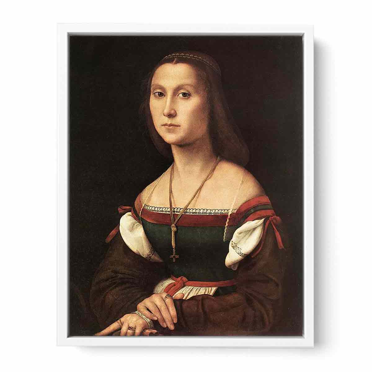 Portrait of a Young Woman By Raphael