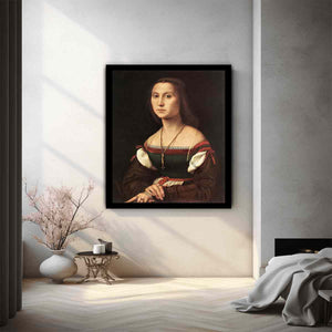 Portrait of a Young Woman By Raphael