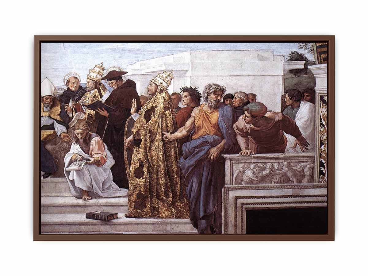La Disputa (detail) By Raphael