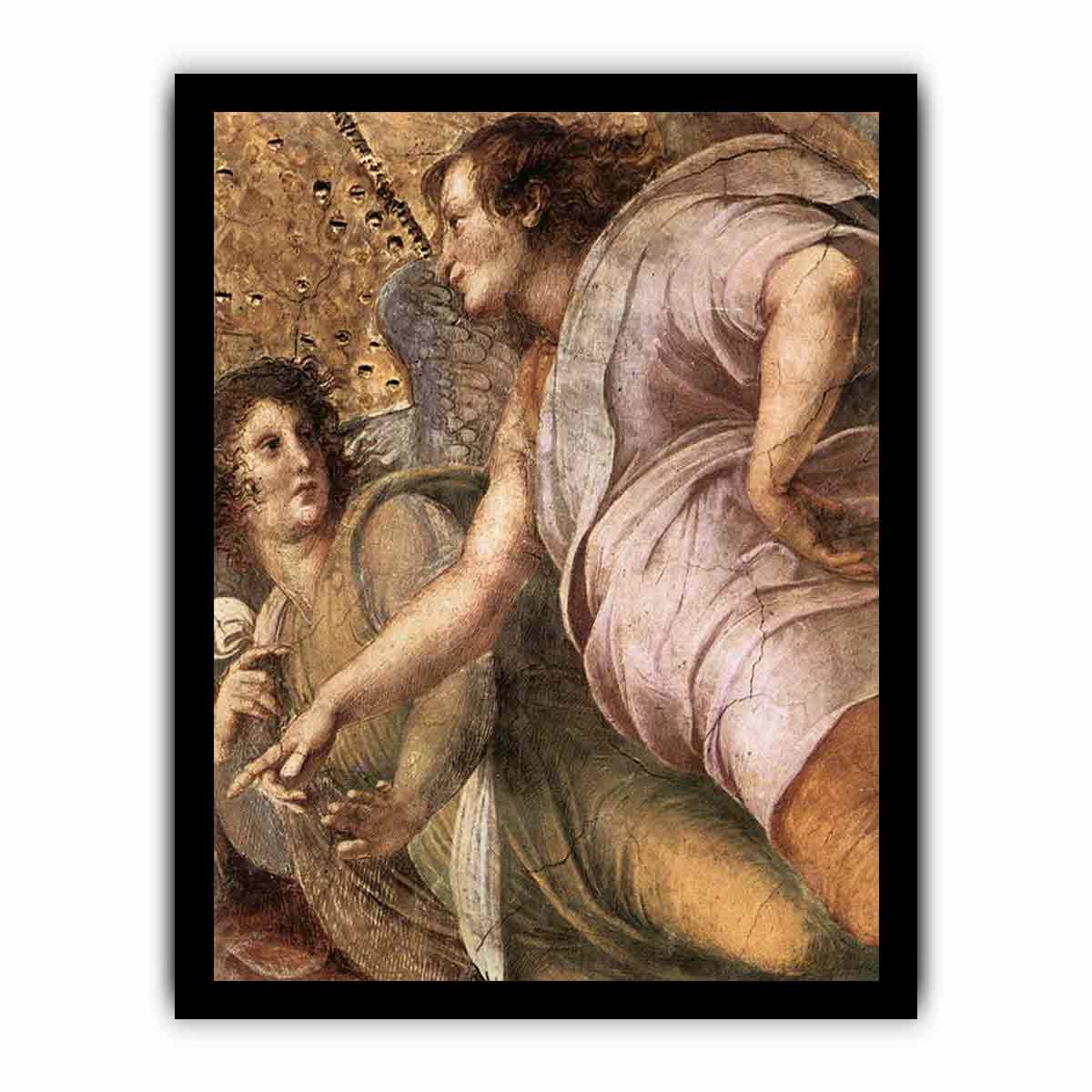 La Disputa (detail) By Raphael