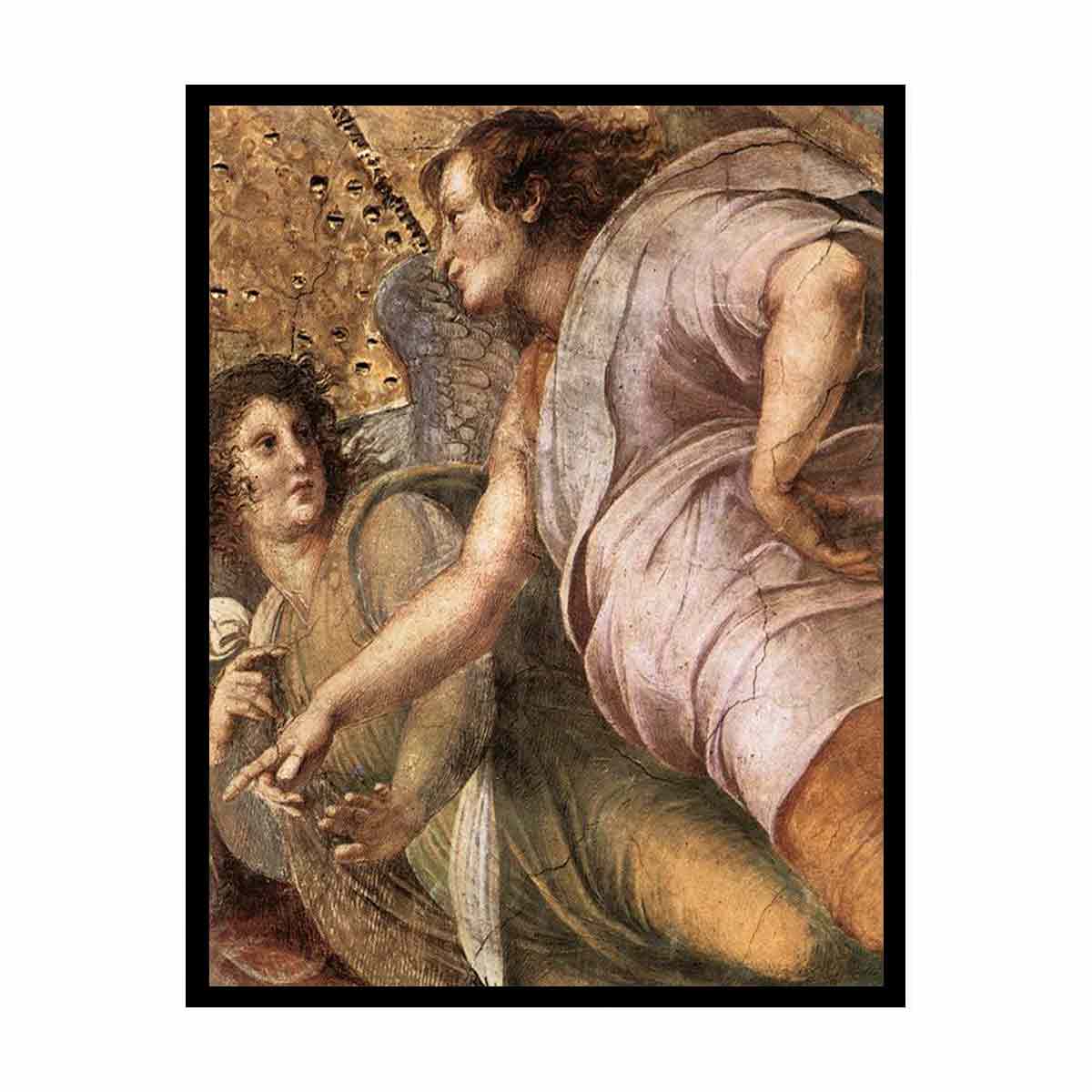 La Disputa (detail) By Raphael