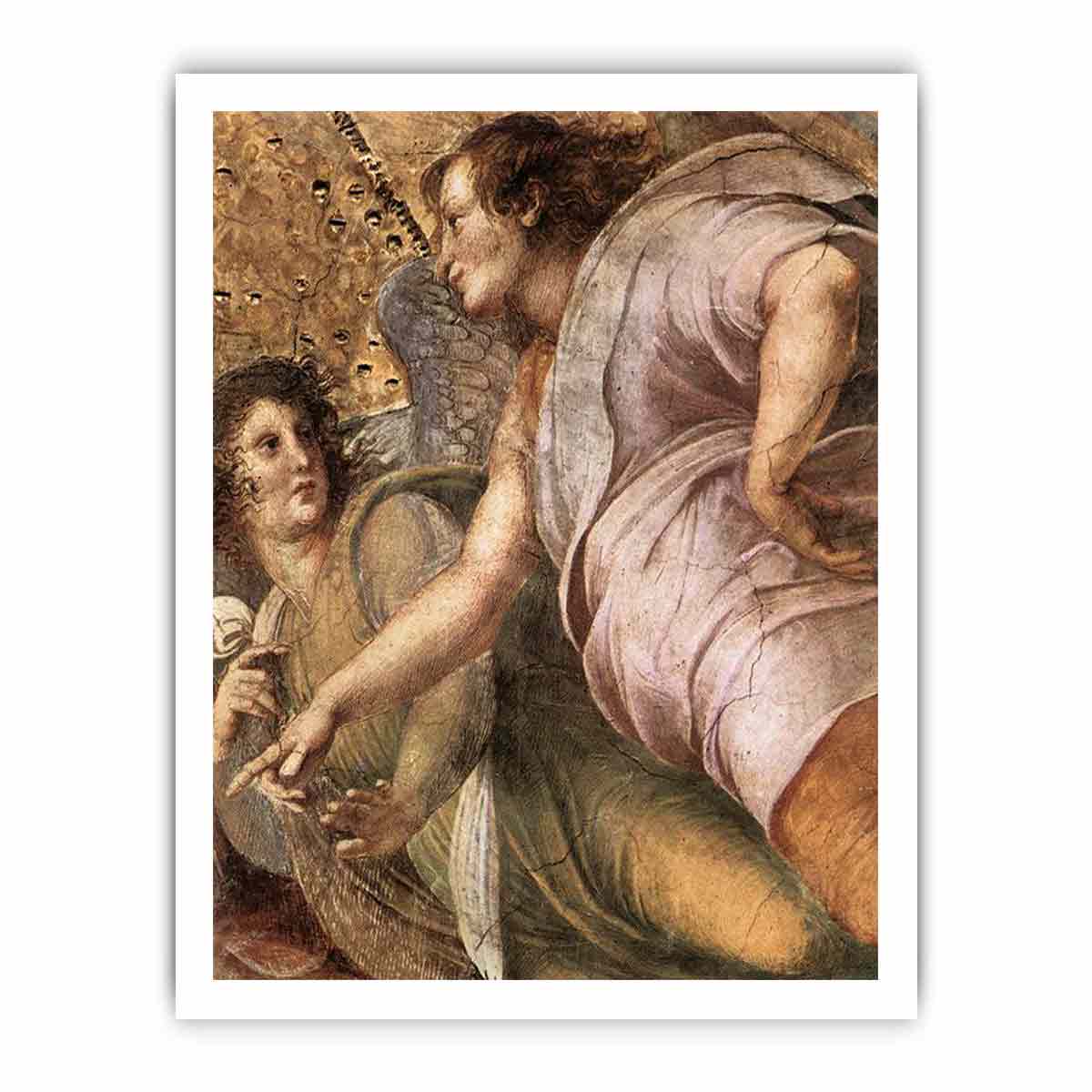 La Disputa (detail) By Raphael
