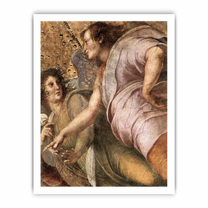 La Disputa (detail) By Raphael