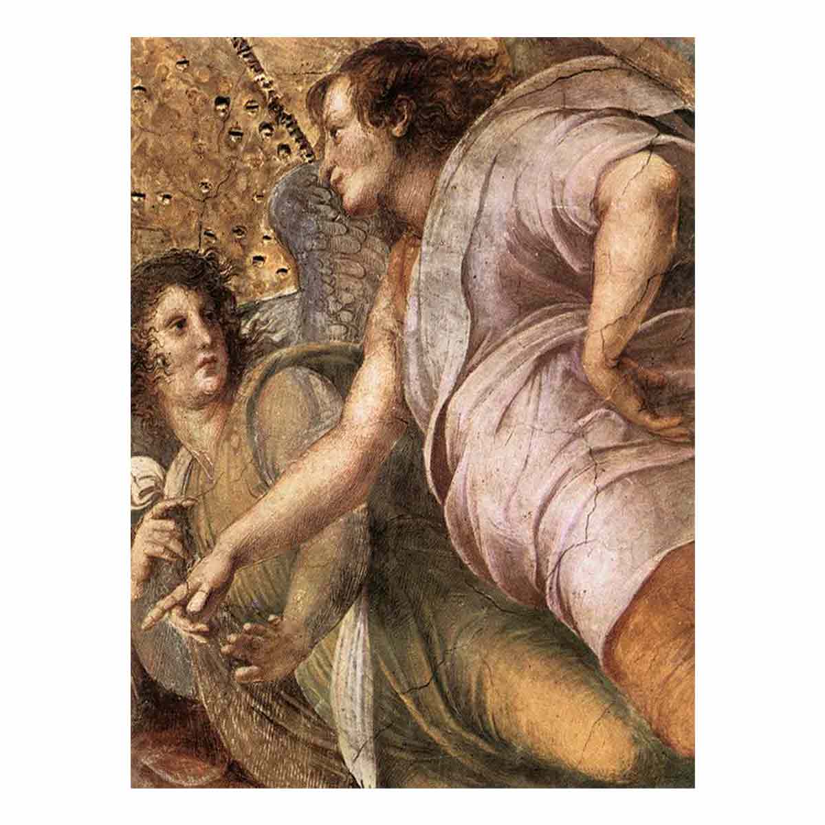 La Disputa (detail) By Raphael