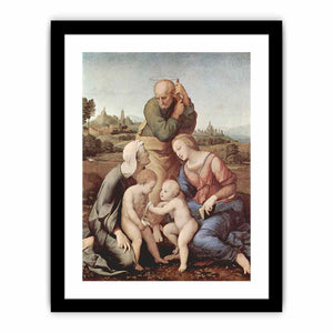 Sacra Familia Canigiani, Scene Holy Family with St. Elizabeth and St. John the Baptist