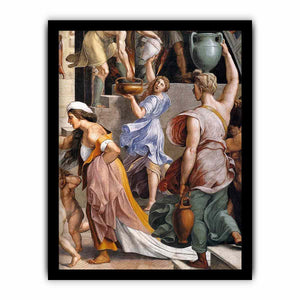 The Fire in the Borgo (detail) By Raphael