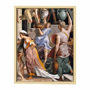 The Fire in the Borgo (detail) By Raphael