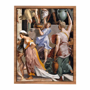 The Fire in the Borgo (detail) By Raphael