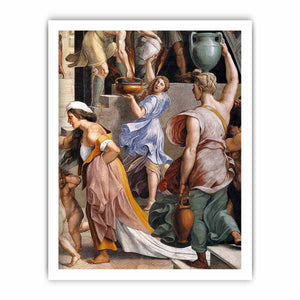 The Fire in the Borgo (detail) By Raphael