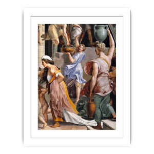 The Fire in the Borgo (detail) By Raphael