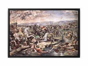 The Battle at Pons Milvius (detail) By Raphael