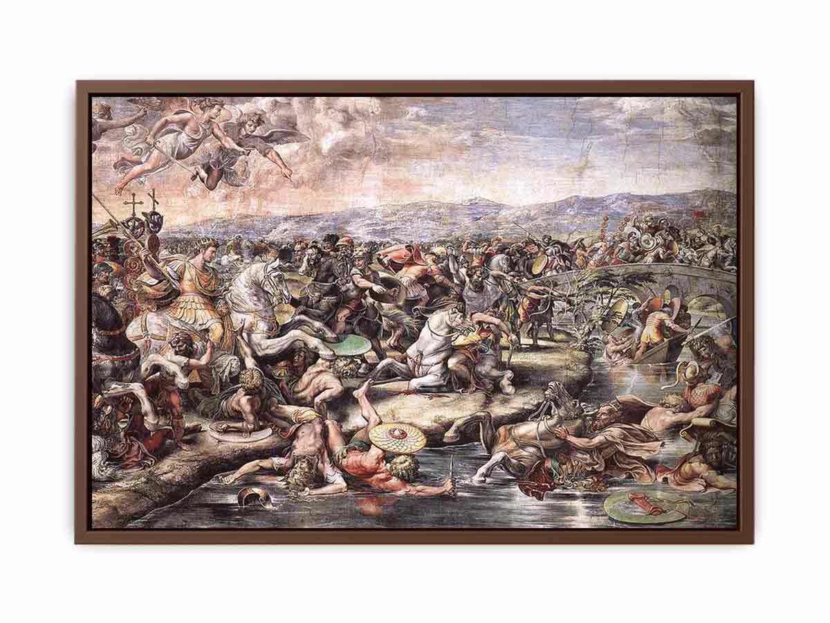 The Battle at Pons Milvius (detail) By Raphael