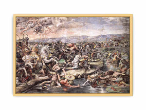 The Battle at Pons Milvius (detail) By Raphael