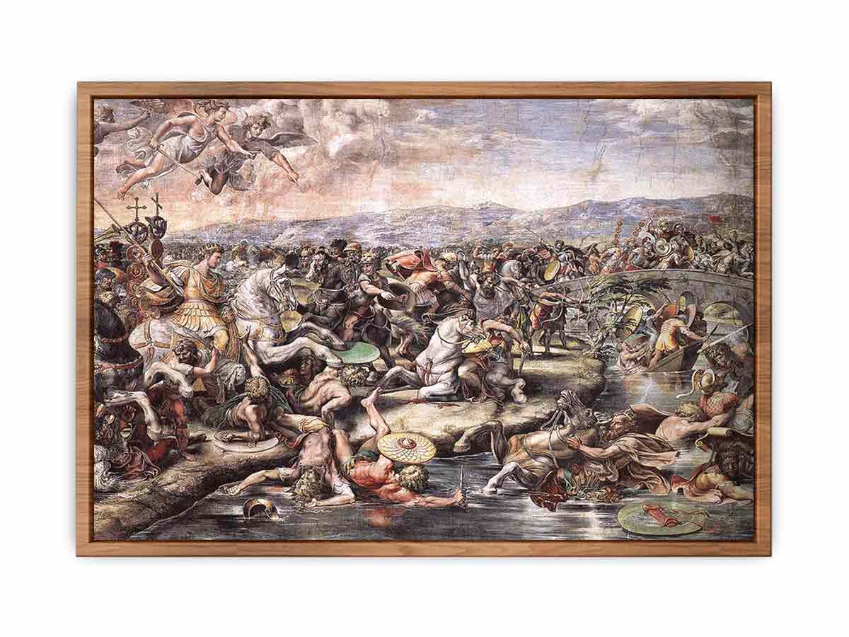 The Battle at Pons Milvius (detail) By Raphael