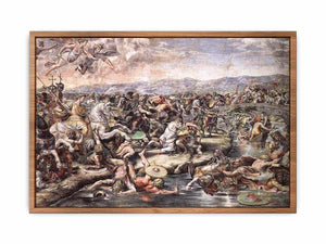 The Battle at Pons Milvius (detail) By Raphael
