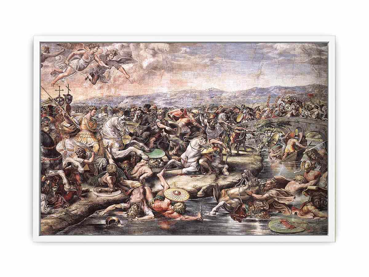 The Battle at Pons Milvius (detail) By Raphael