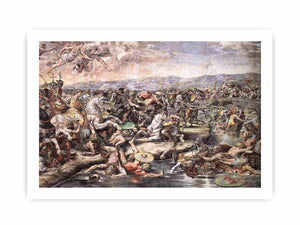 The Battle at Pons Milvius (detail) By Raphael