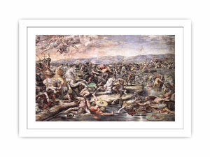 The Battle at Pons Milvius (detail) By Raphael