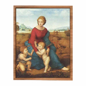 Madonna im Grünen, Szene: Maria mit Christuskind und Johannes dem Täufer By Raphael