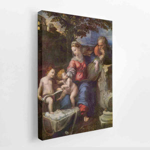 Holy Family under the oak, with John the Baptist