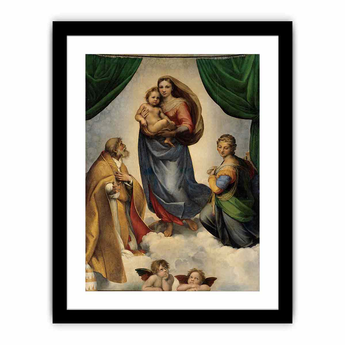 The Sistine Madonna By Raphael