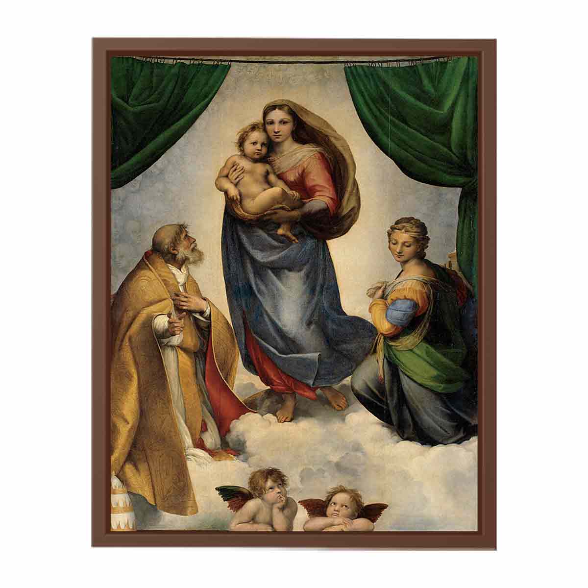 The Sistine Madonna By Raphael