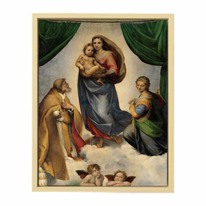 The Sistine Madonna By Raphael