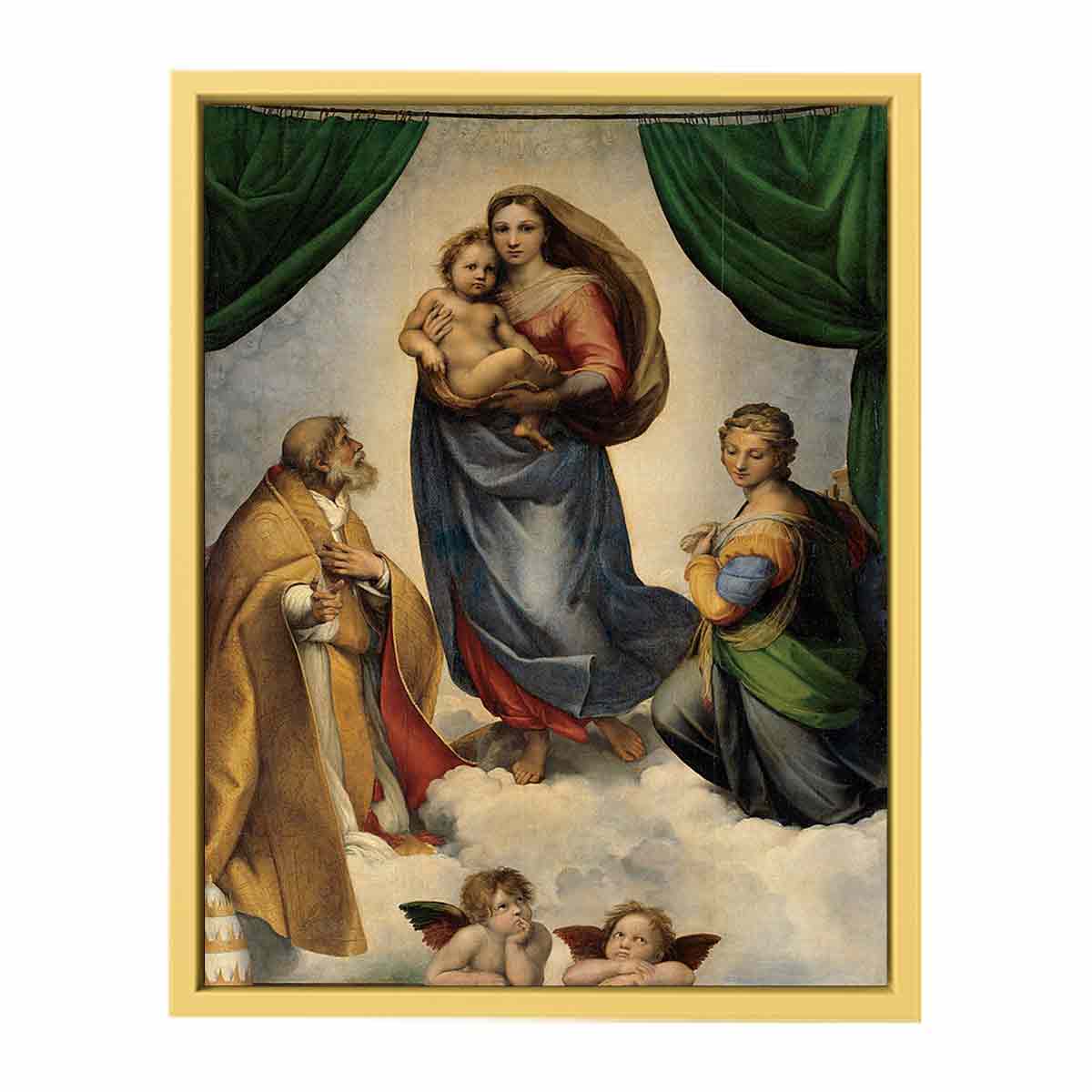 The Sistine Madonna By Raphael