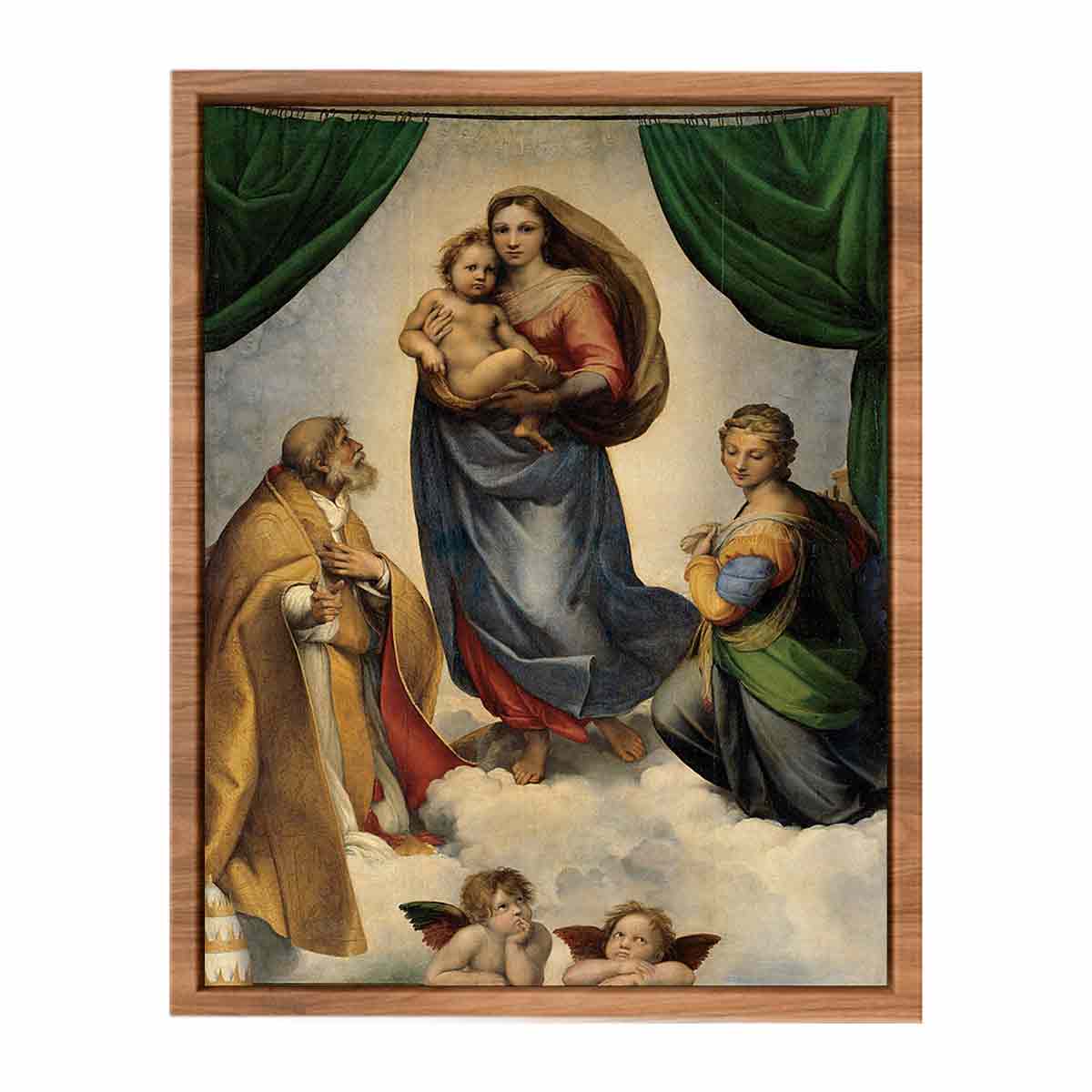 The Sistine Madonna By Raphael