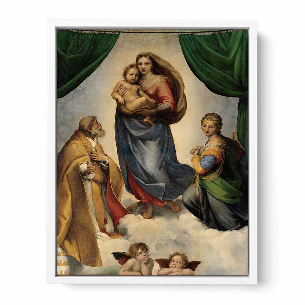The Sistine Madonna By Raphael