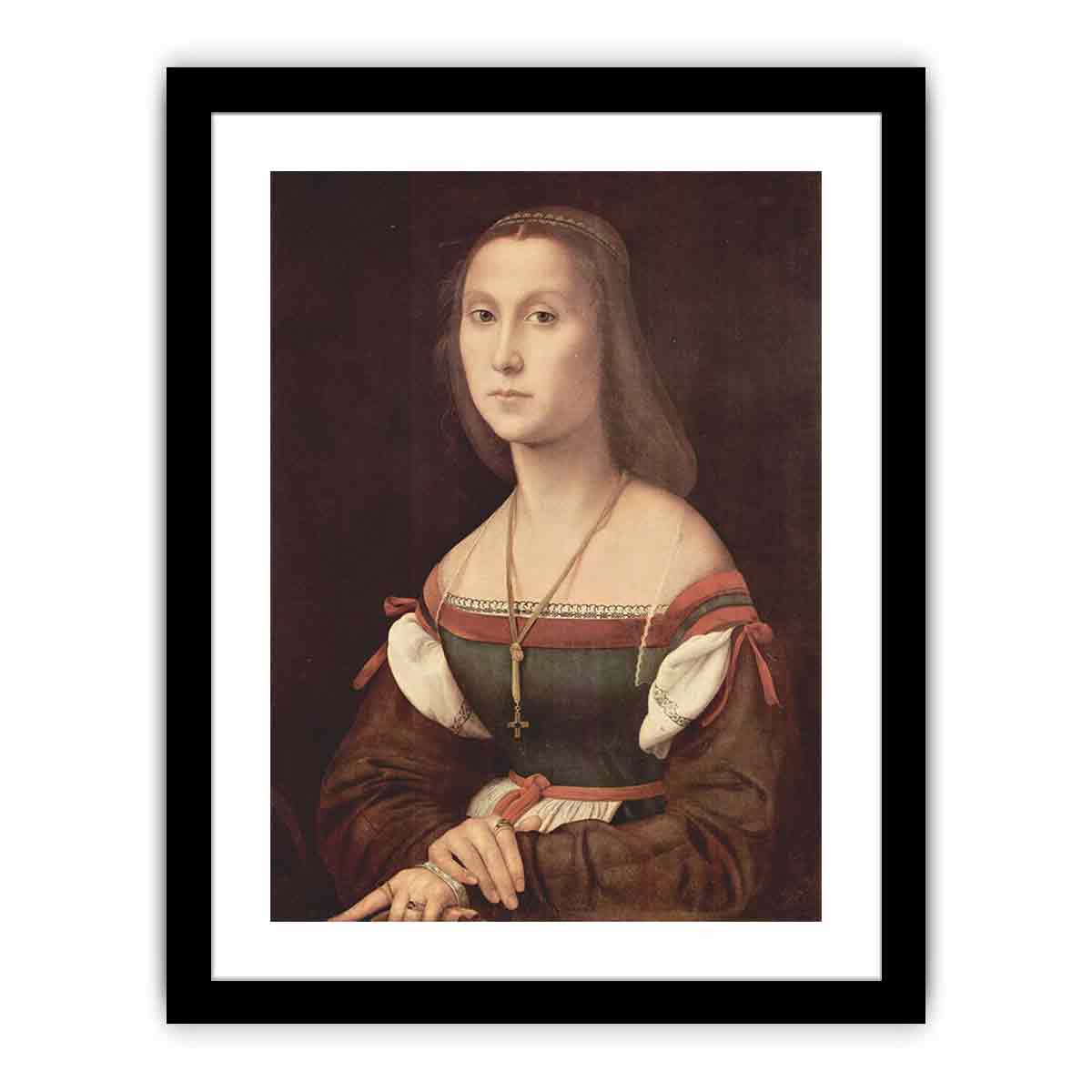 Portrait of a Young Woman By Raphael