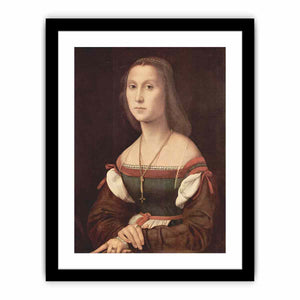 Portrait of a Young Woman By Raphael