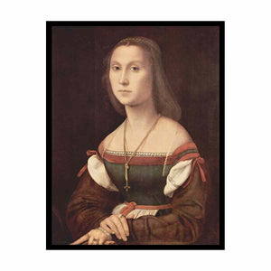 Portrait of a Young Woman By Raphael
