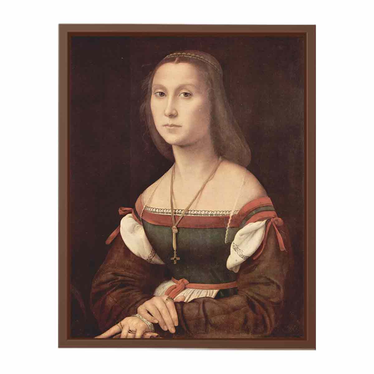 Portrait of a Young Woman By Raphael
