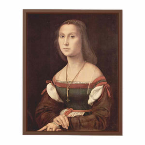 Portrait of a Young Woman By Raphael