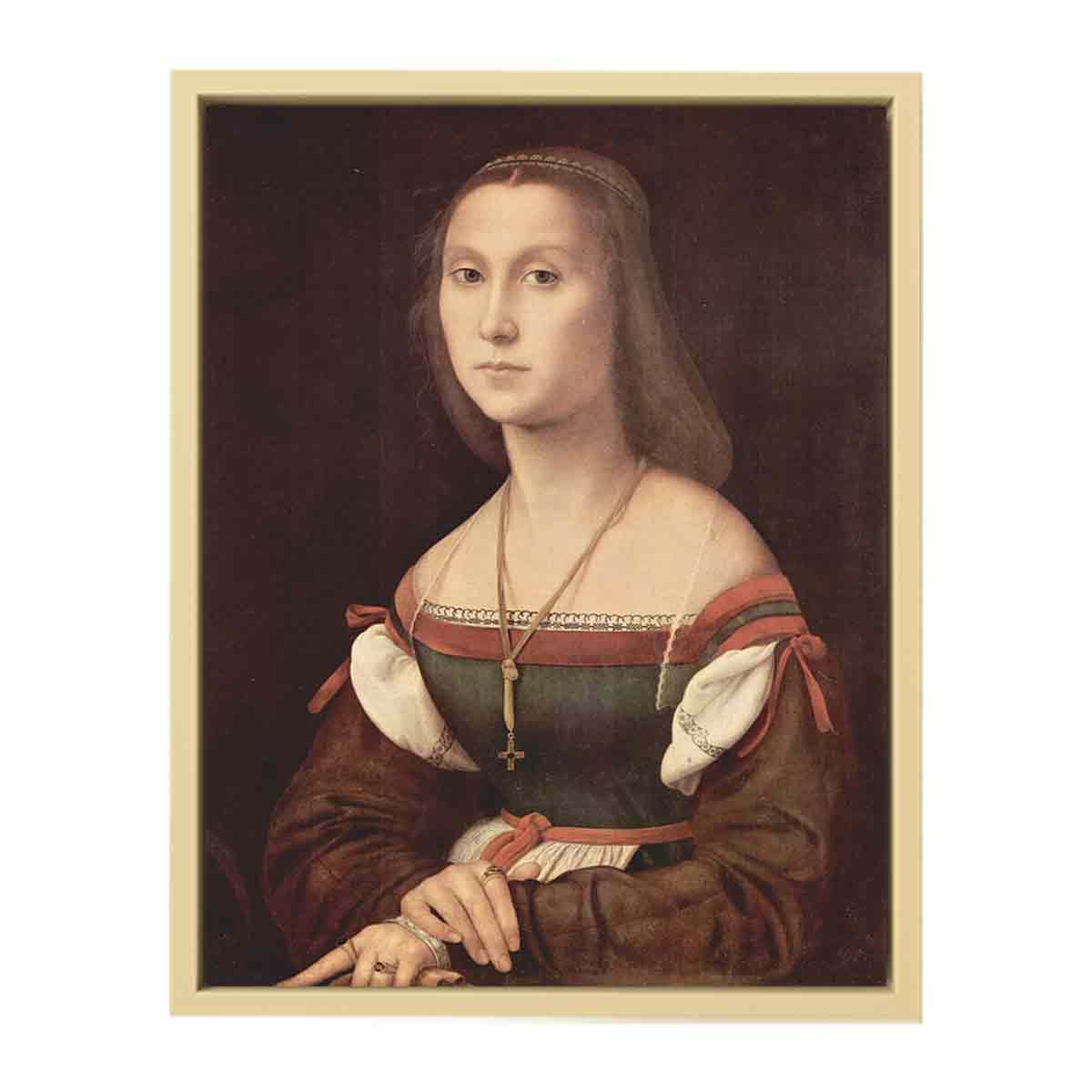 Portrait of a Young Woman By Raphael