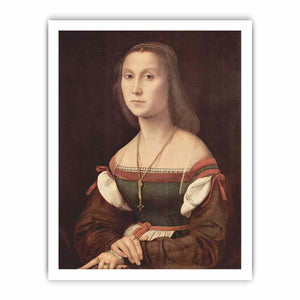 Portrait of a Young Woman By Raphael