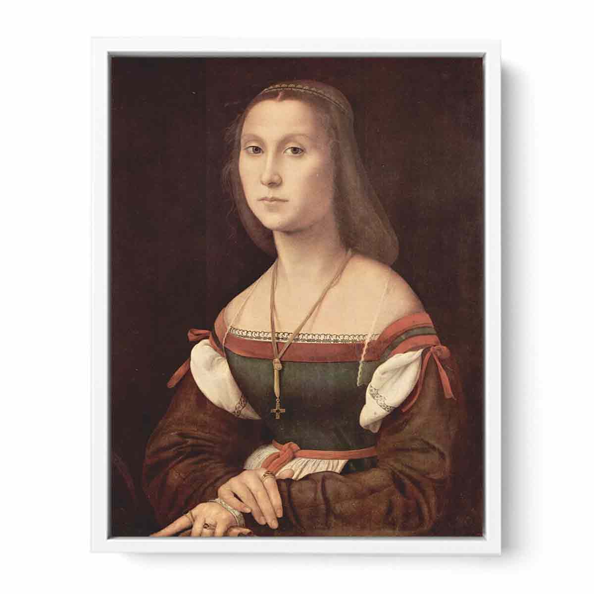 Portrait of a Young Woman By Raphael