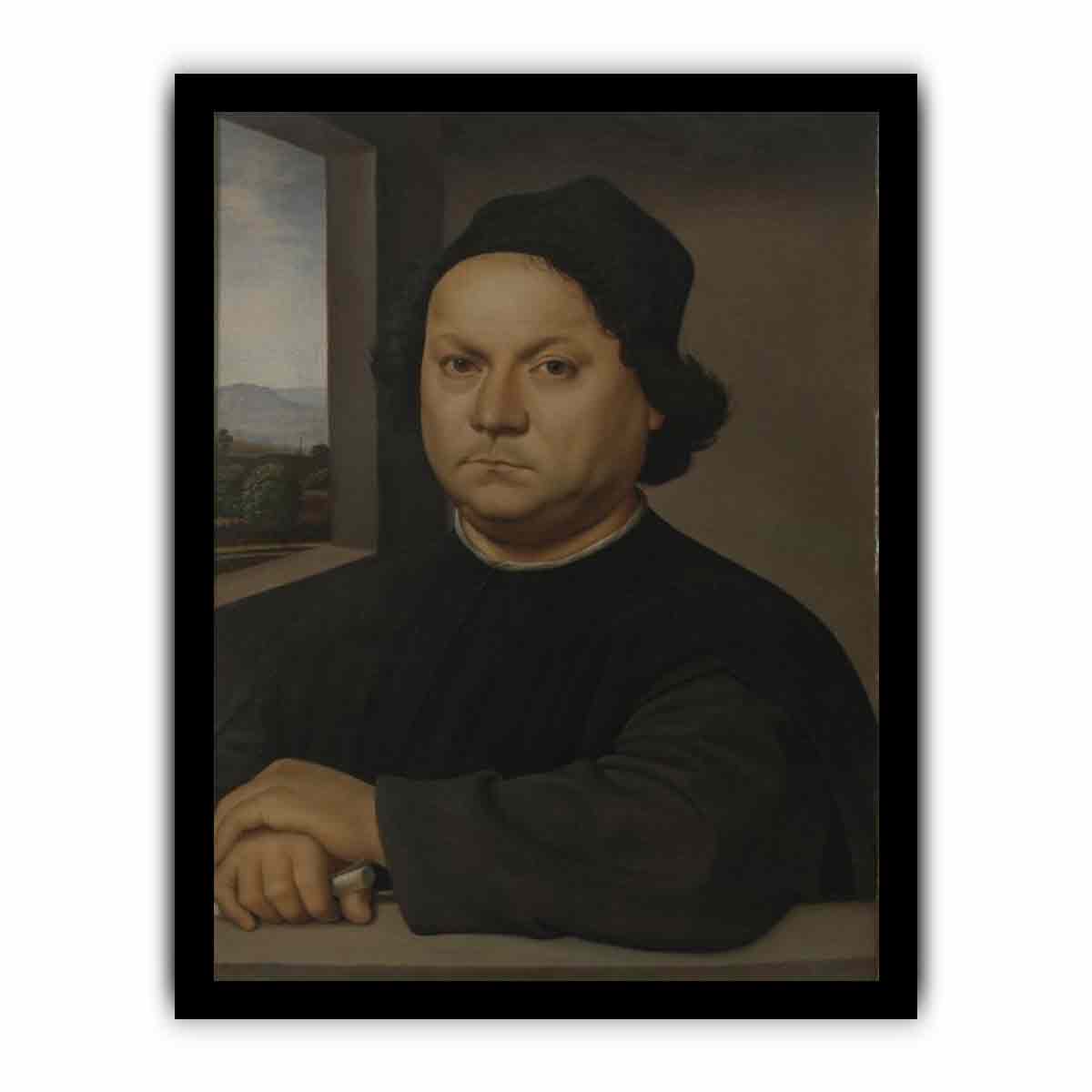 Portrait of a Man By Raphael