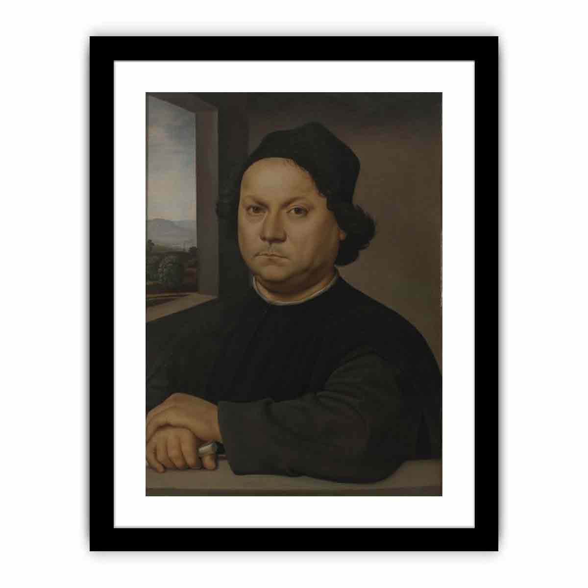 Portrait of a Man By Raphael